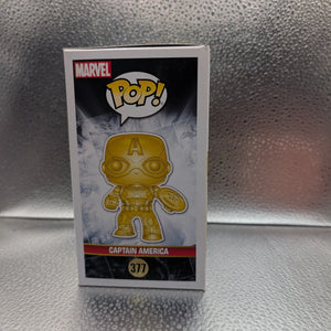 FUNKO Pop Vinyl Captain America Marvel #377 FRENLY BRICKS - Open 7 Days