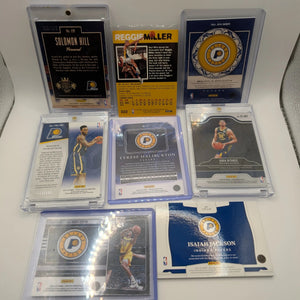 Indiana Pacers NBA Basketball Card Lot, Rookies, Patch, Auto, Tyrese Haliburton FRENLY BRICKS - Open 7 Days