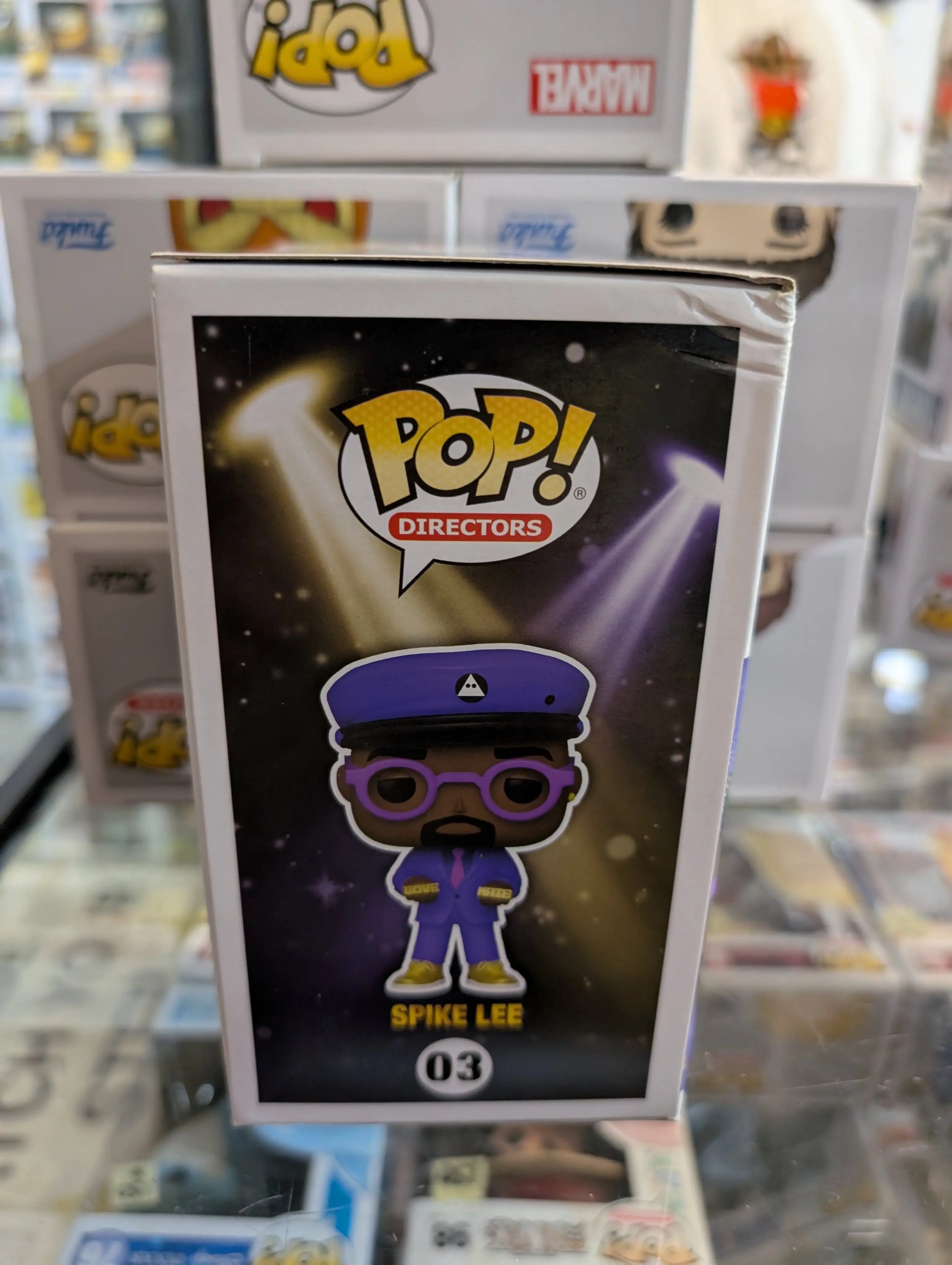 Funko POP Directors 03 Spike Lee Purple Suit  Vinyl Figure FRENLY BRICKS - Open 7 Days