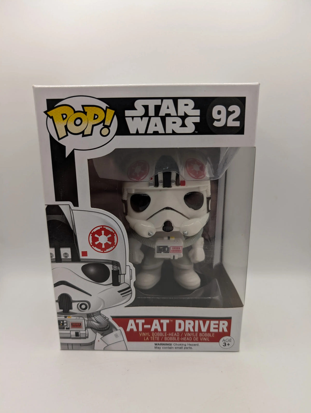 AT-AT Driver Funko Pop! Vinyl Figure #92 Star Wars Rare Vaulted Stormtrooper FRENLY BRICKS - Open 7 Days image 1