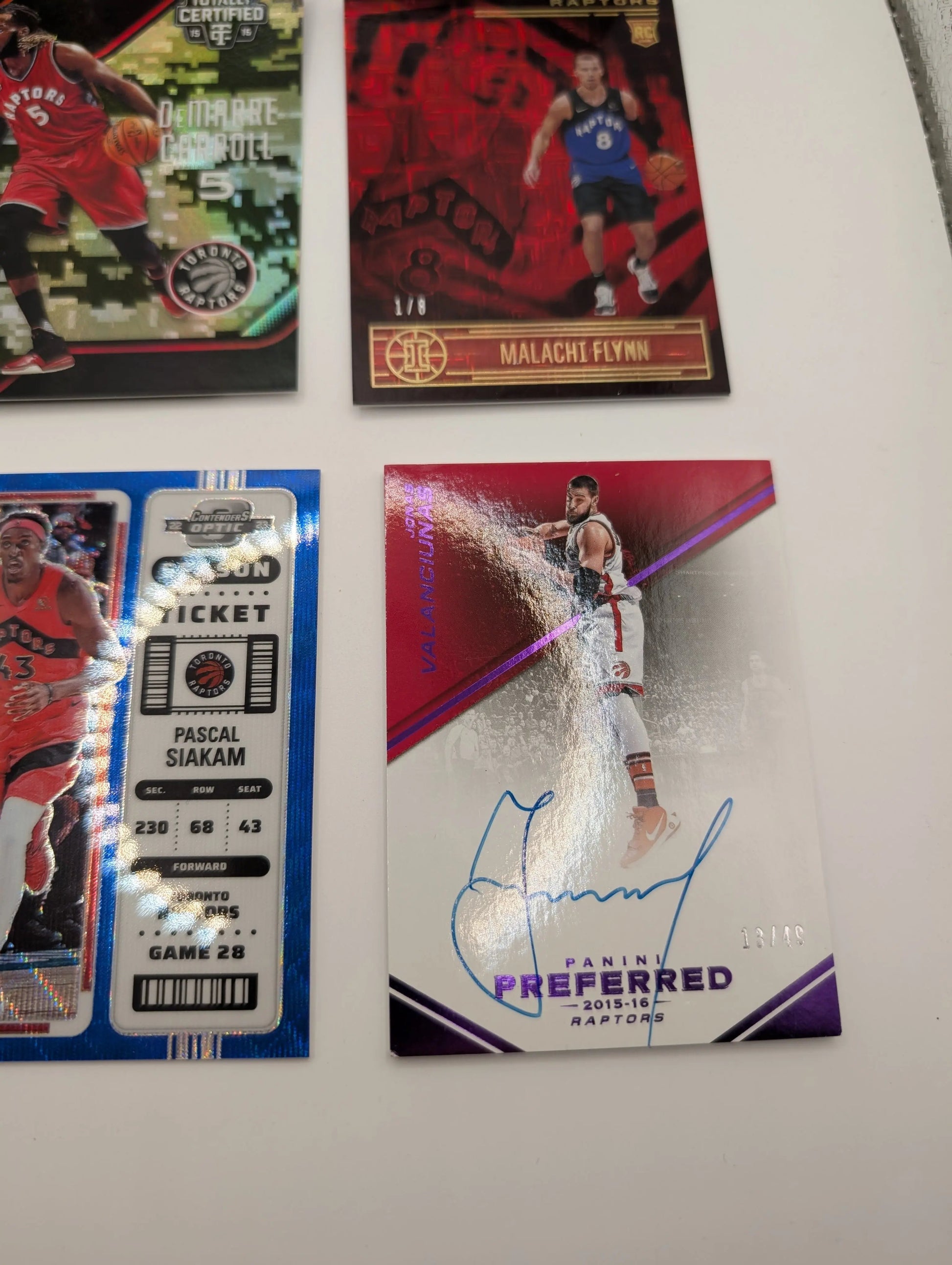 Toronto Raptors NBA Basketball Card Lot, Rookies, Patch, Auto, Scottie Barnes FRENLY BRICKS - Open 7 Days