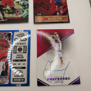 Toronto Raptors NBA Basketball Card Lot, Rookies, Patch, Auto, Scottie Barnes FRENLY BRICKS - Open 7 Days