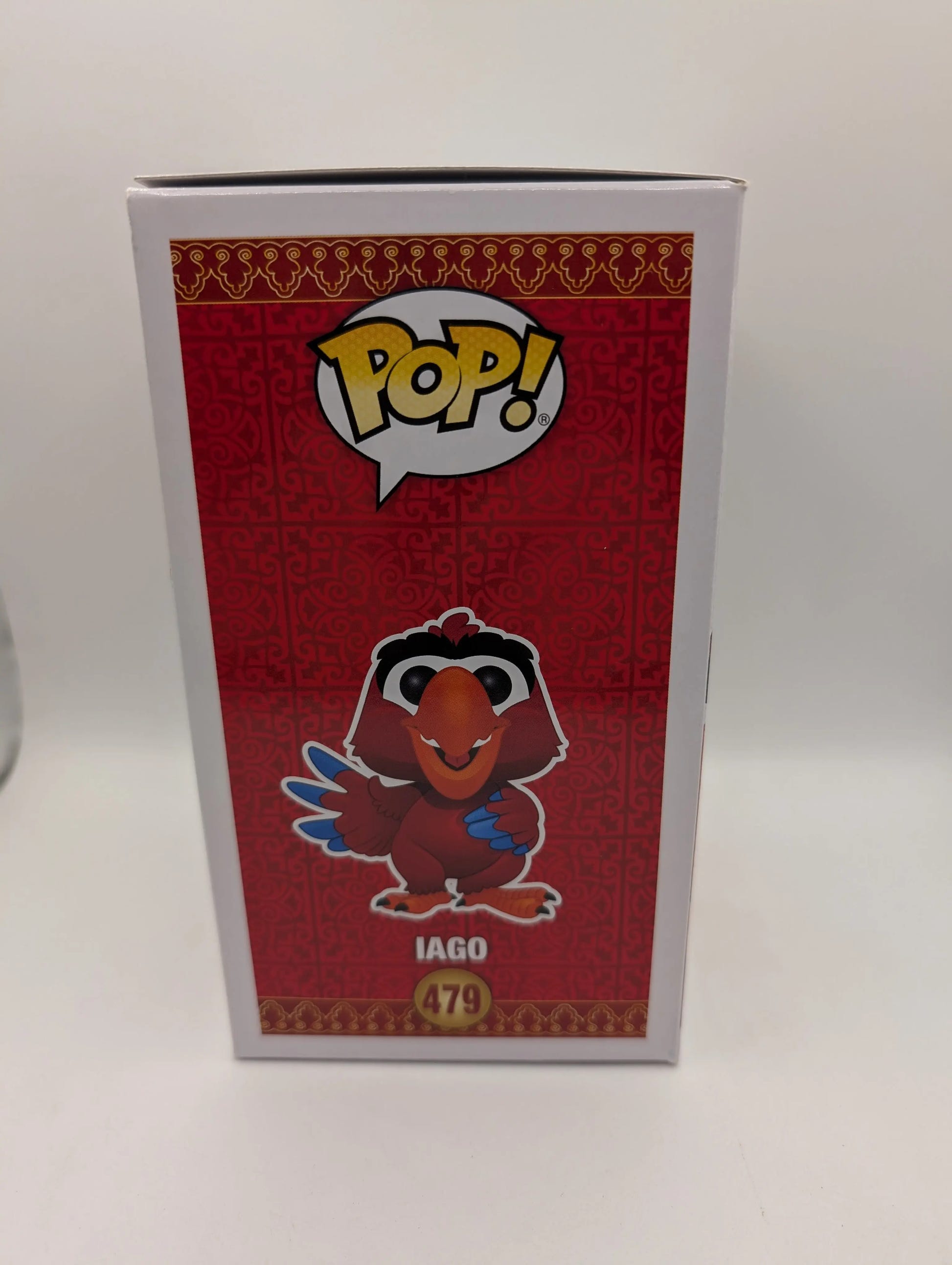 IAGO #479 FUNKO POP VINYL FIGURE DISNEY ALADDIN FRENLY BRICKS - Open 7 Days image 2