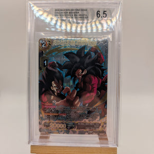 SS4 Son Goku & SS4 Vegeta, Combination of Techniques (Silver) Beyond Generations BGS 6.5 FRENLY BRICKS - Open 7 Days