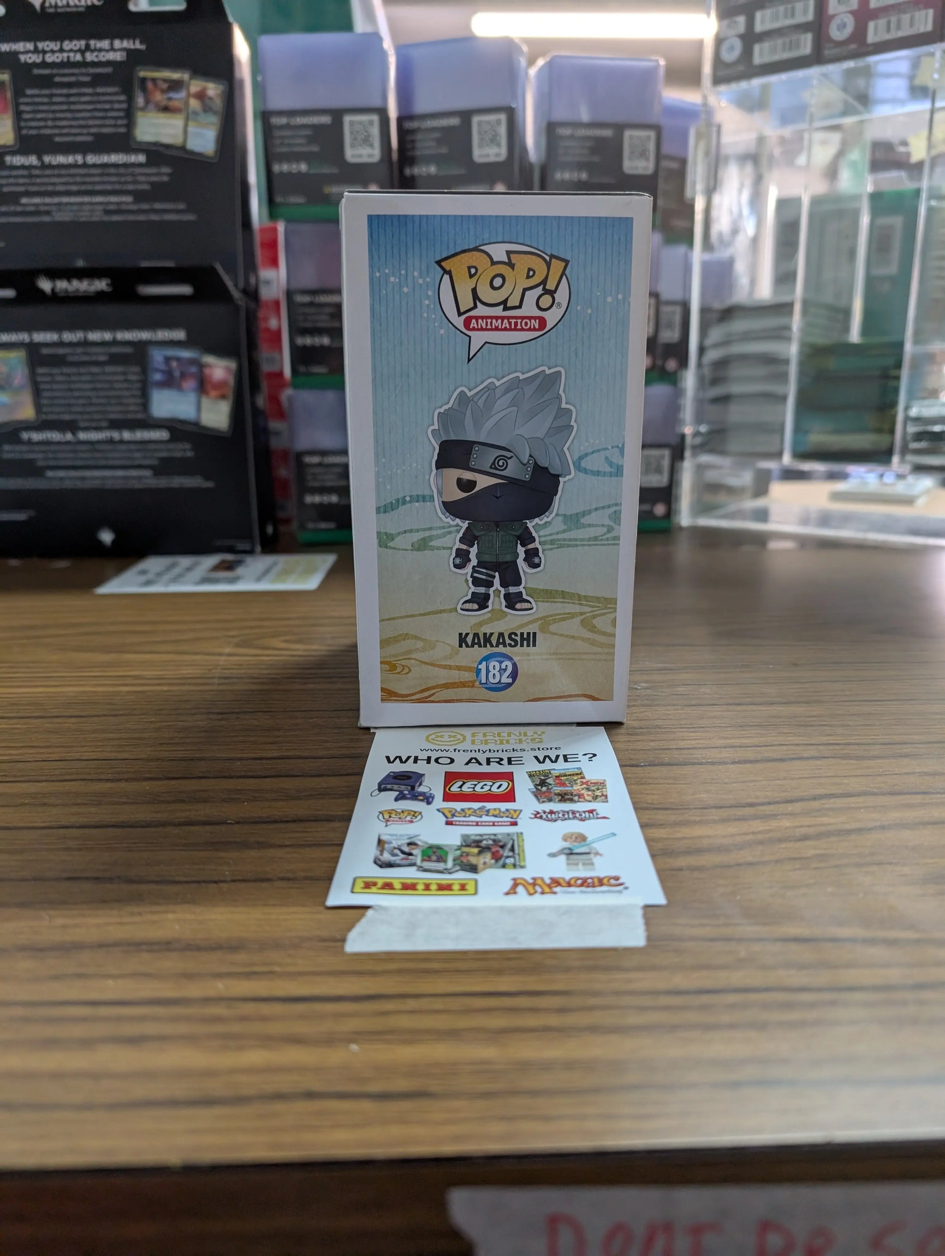 FUNKO Pop Vinyl Kakashi #182 FRENLY BRICKS - Open 7 Days