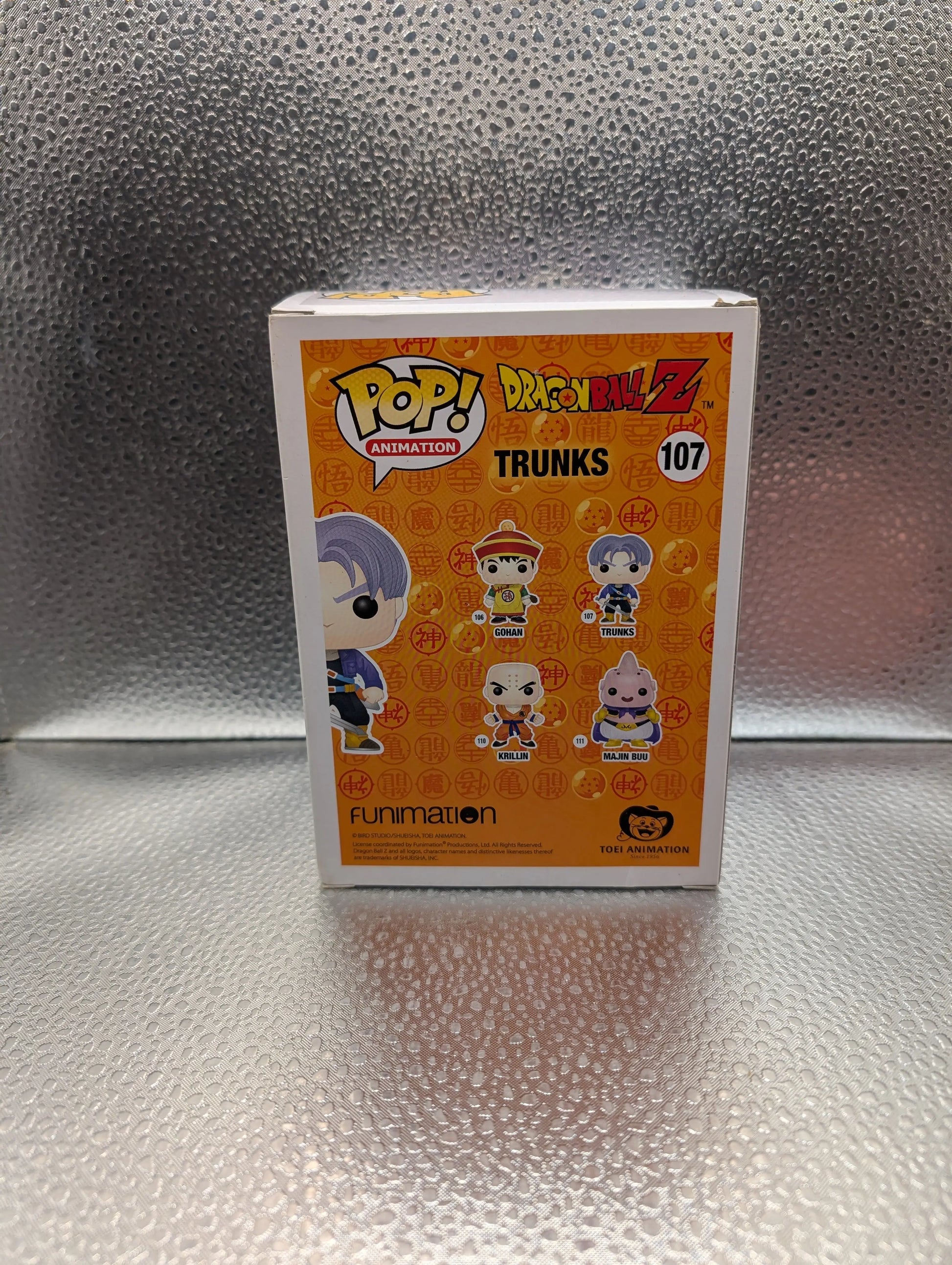 FUNKO Pop Vinyl Trunks Dragon Ball Z #107 FRENLY BRICKS - Open 7 Days