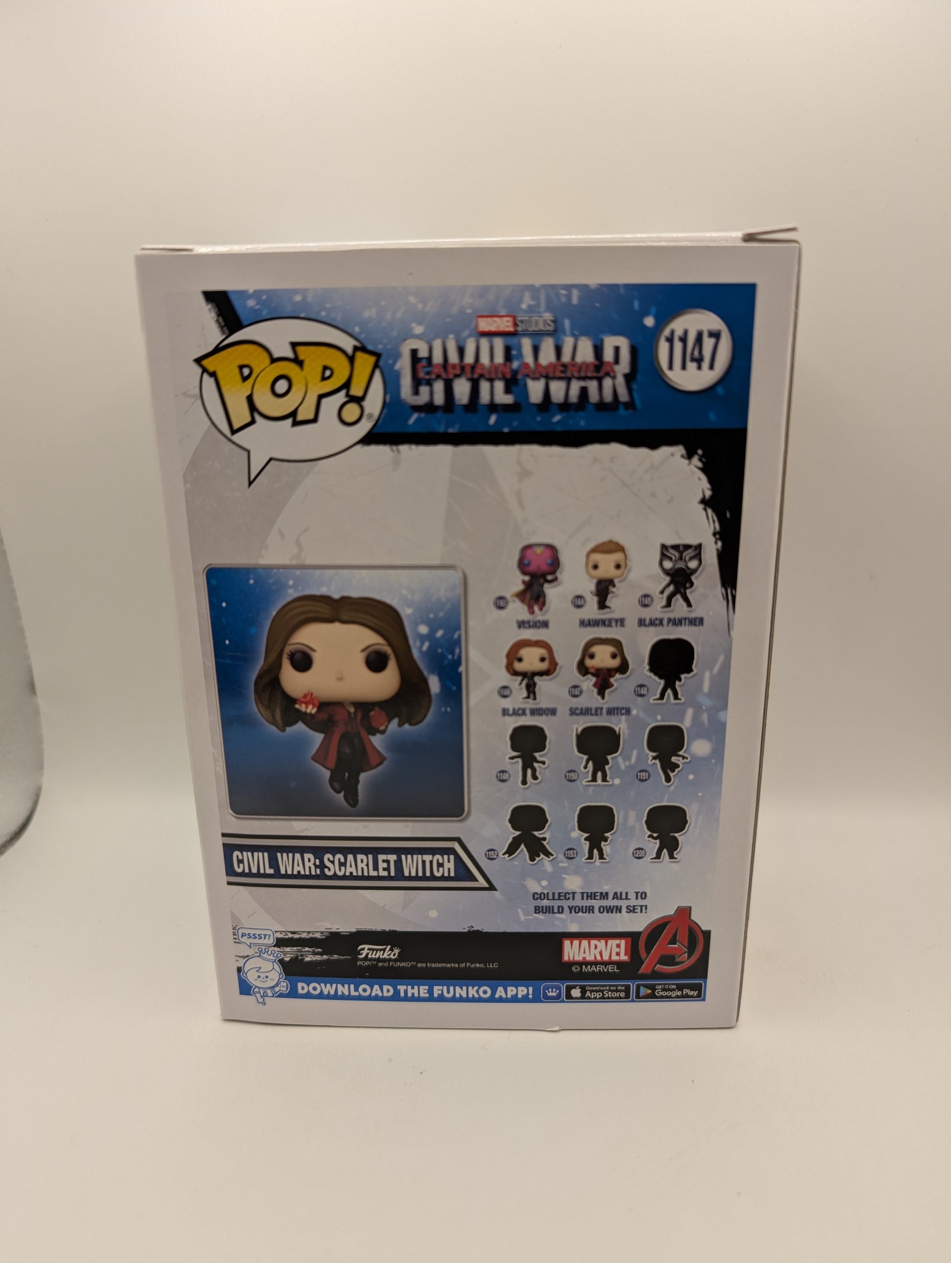 Funko Pop! Marvel Scarlet Witch / Wanda Maximoff #1147 Figure FRENLY BRICKS - Open 7 Days
