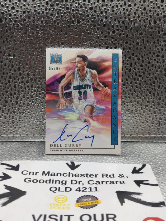 2019-20 Panini Impeccable DELL CURRY on card AUTO /99 FRENLY BRICKS - Open 7 Days