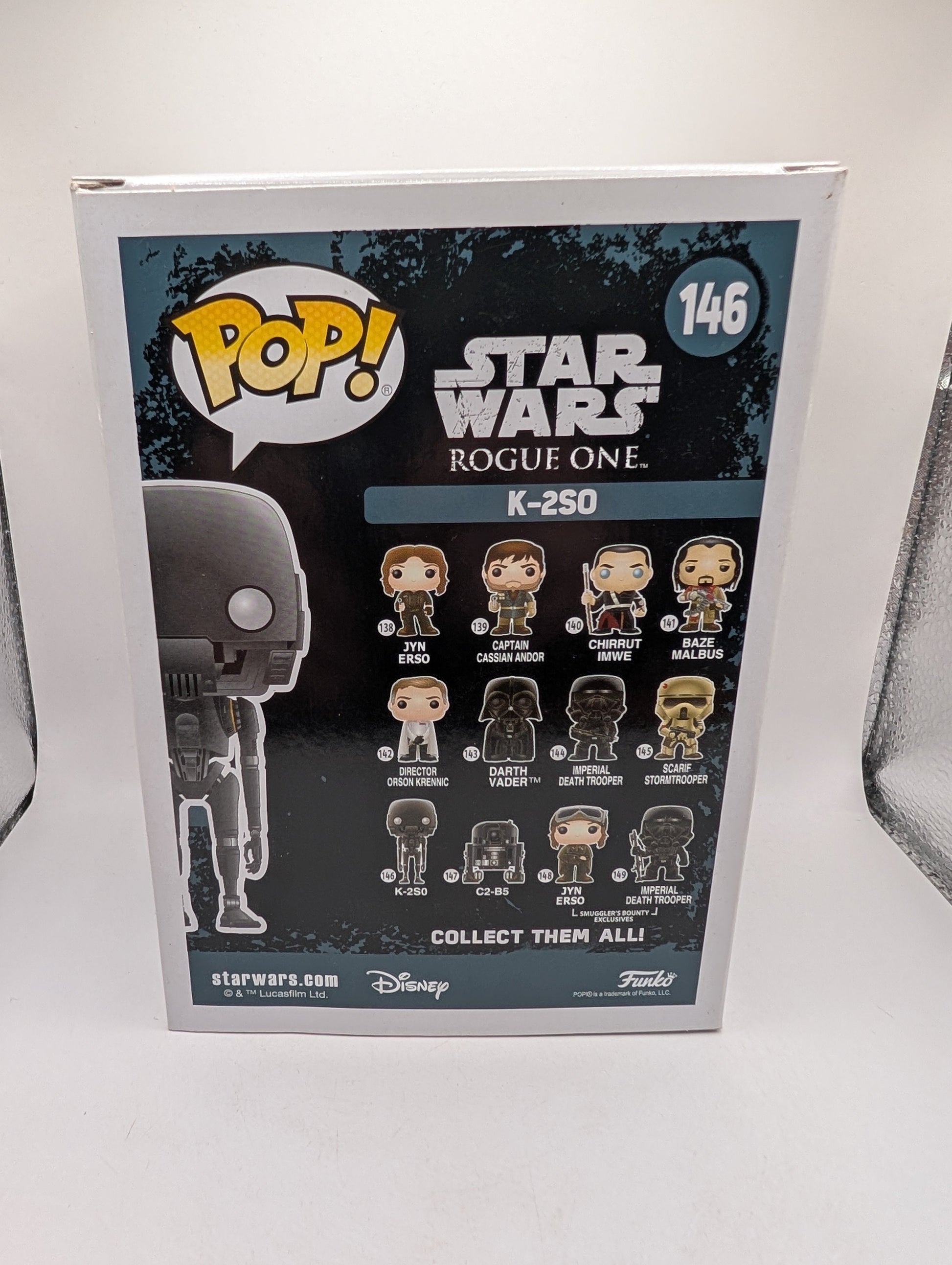 Star Wars - Rogue One - K-2SO #146 Funko Pop Vinyl Figure 2016 FRENLY BRICKS - Open 7 Days