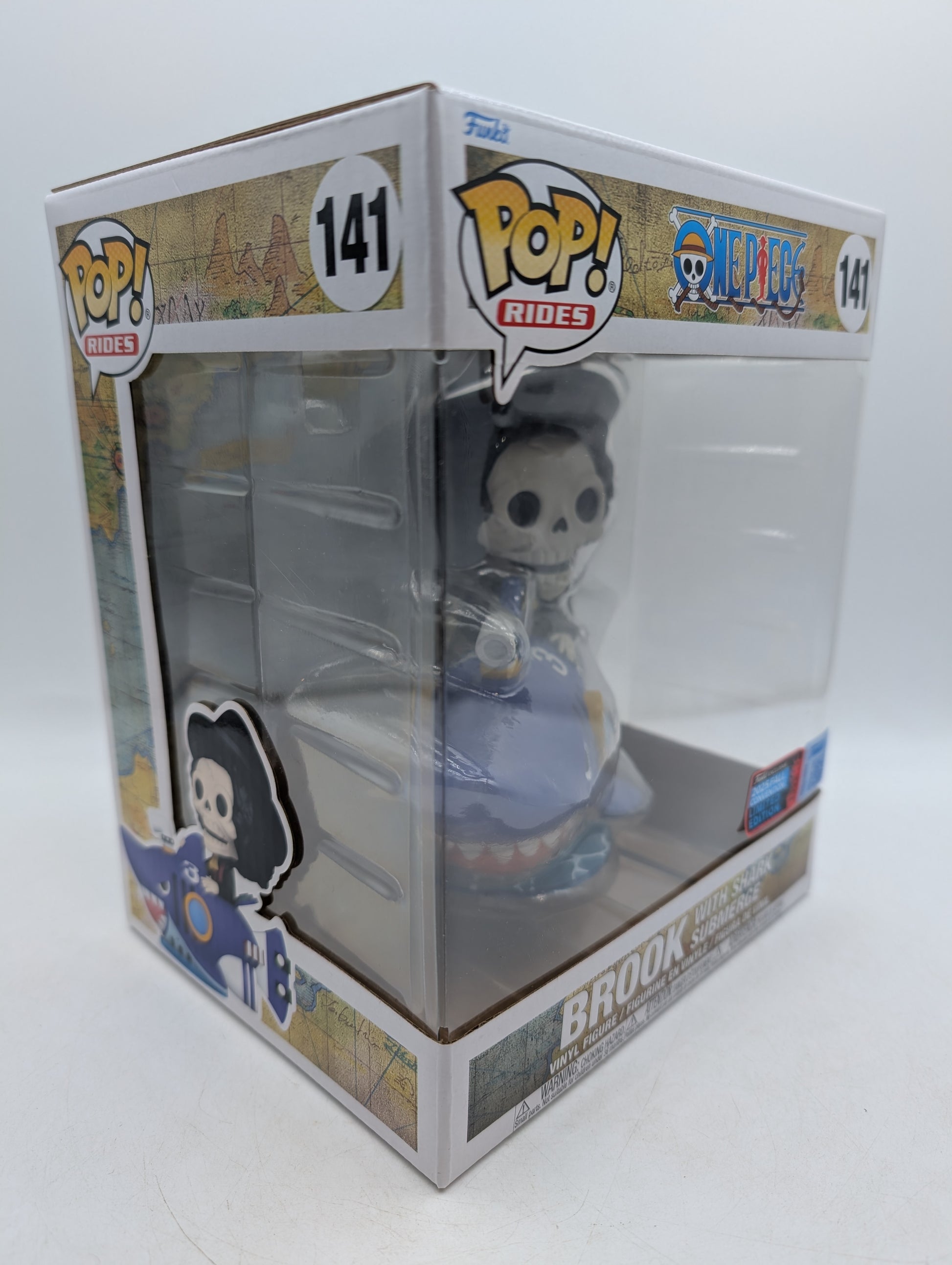 Funko POP! RIDES One Piece Brook with Shark Submerge 2025 Fall Con image 8