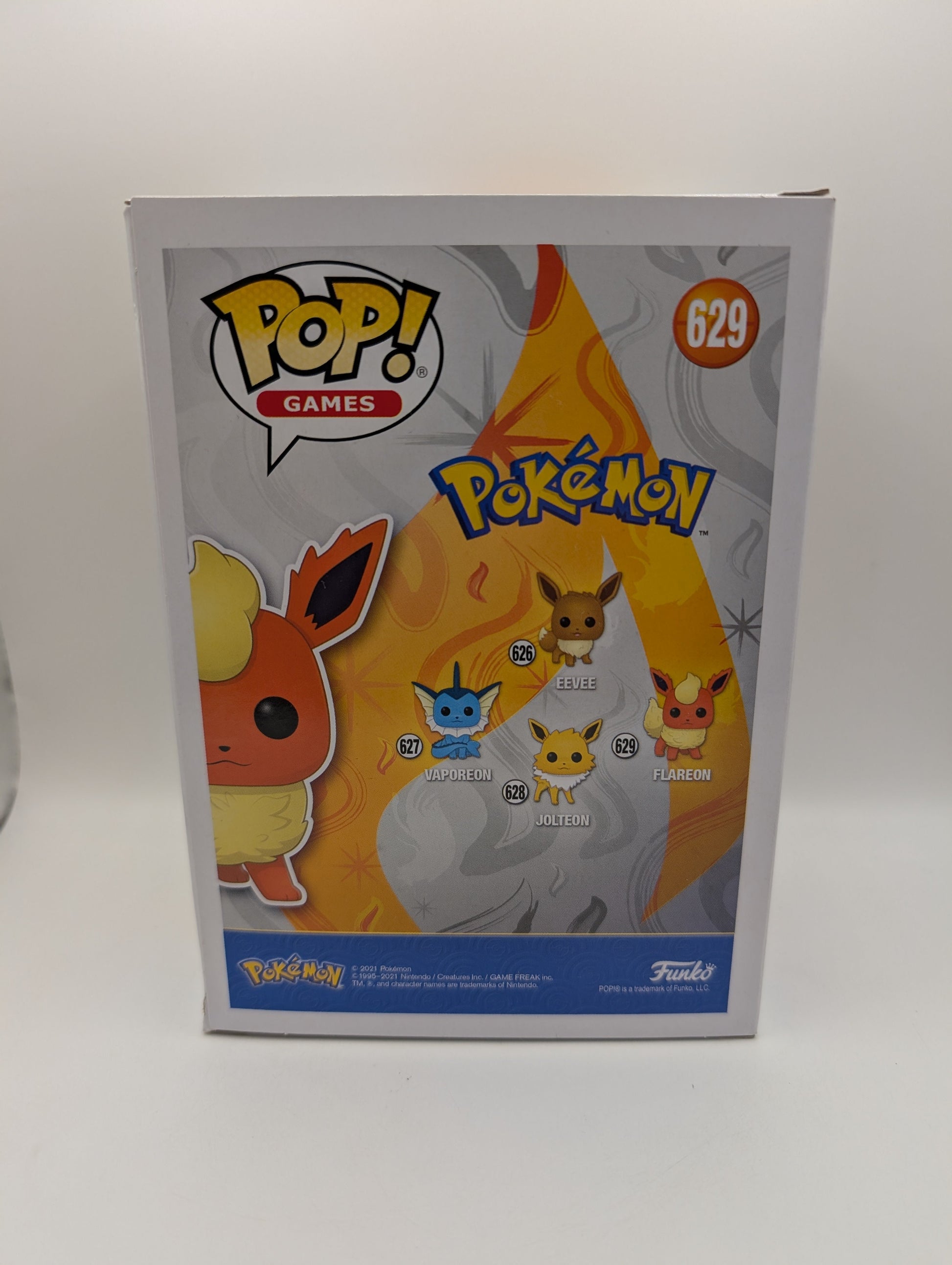 FLAREON Pokemon Wondercon 2021 Diamond Glitter Funko POP! #629 FRENLY BRICKS - Open 7 Days