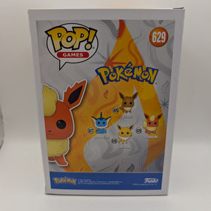 FLAREON Pokemon Wondercon 2021 Diamond Glitter Funko POP! #629 FRENLY BRICKS - Open 7 Days