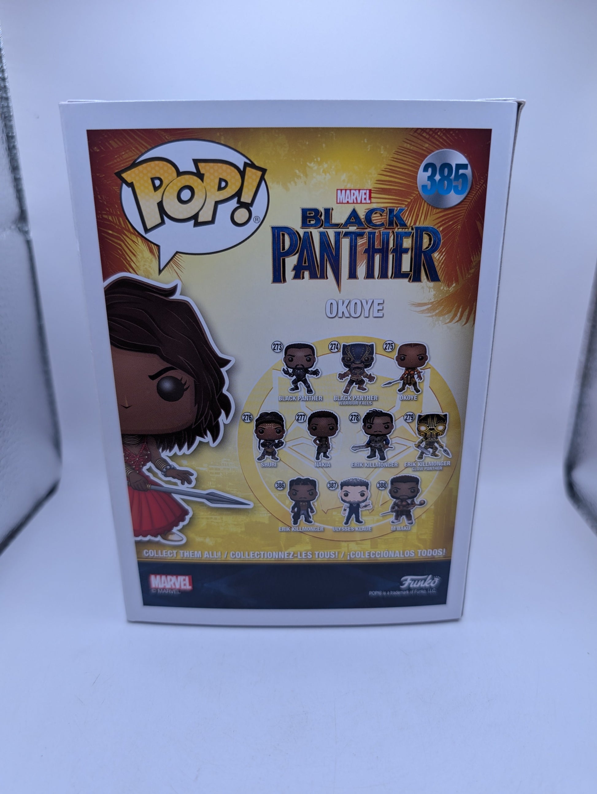 Okoye #385 (Red Dress) - Marvel Black Panther - Fall Convention 2018-Funko Pop! FRENLY BRICKS - Open 7 Days