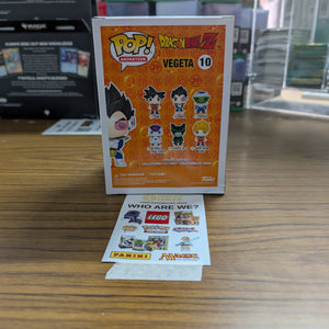FUNKO Pop Vinyl Vegeta #10 FRENLY BRICKS - Open 7 Days