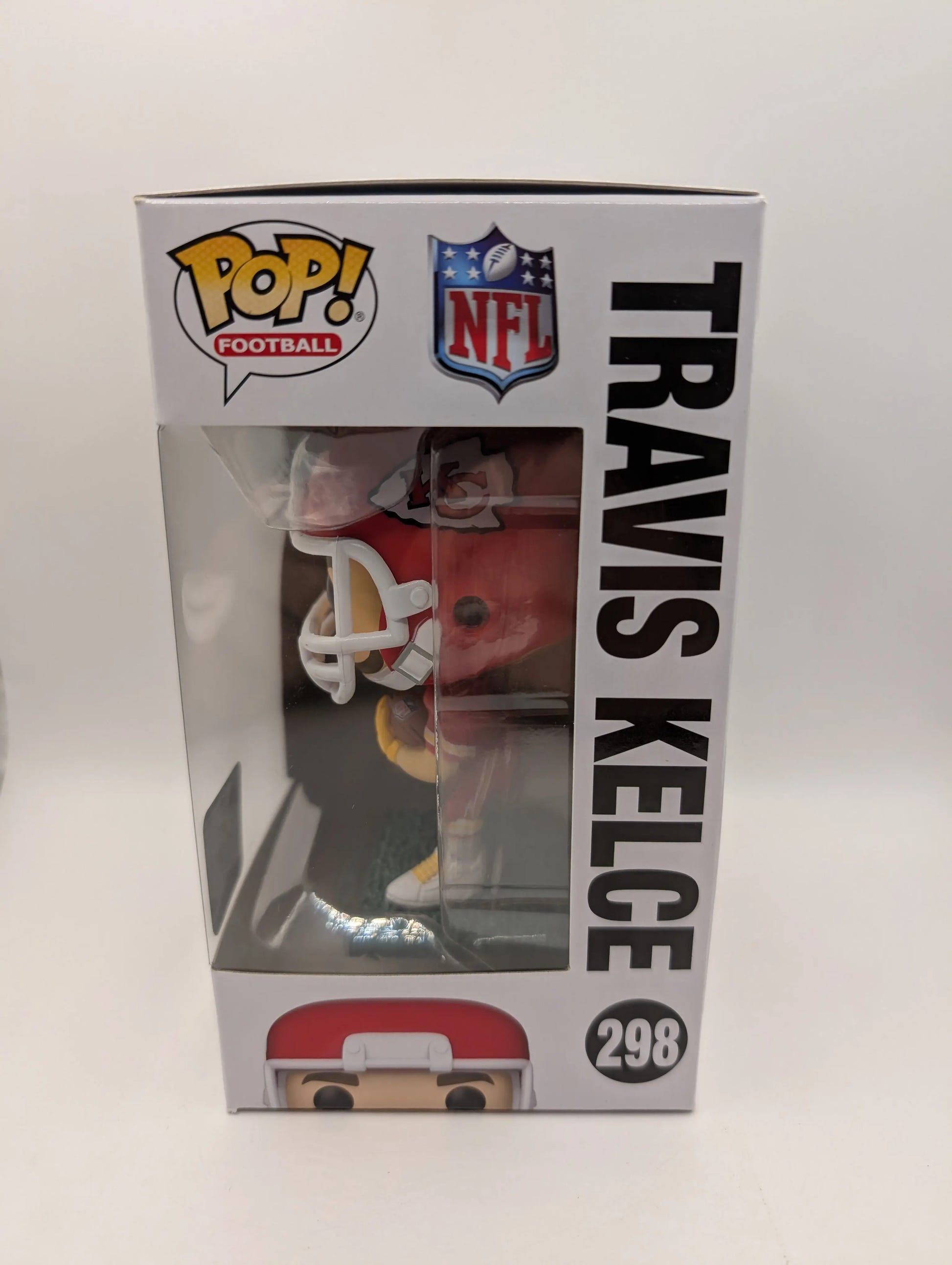 TRAVIS KELCE Funko Pop! NFL Vinyl Figure #298 Kansas City Chiefs FRENLY BRICKS - Open 7 Days image 4