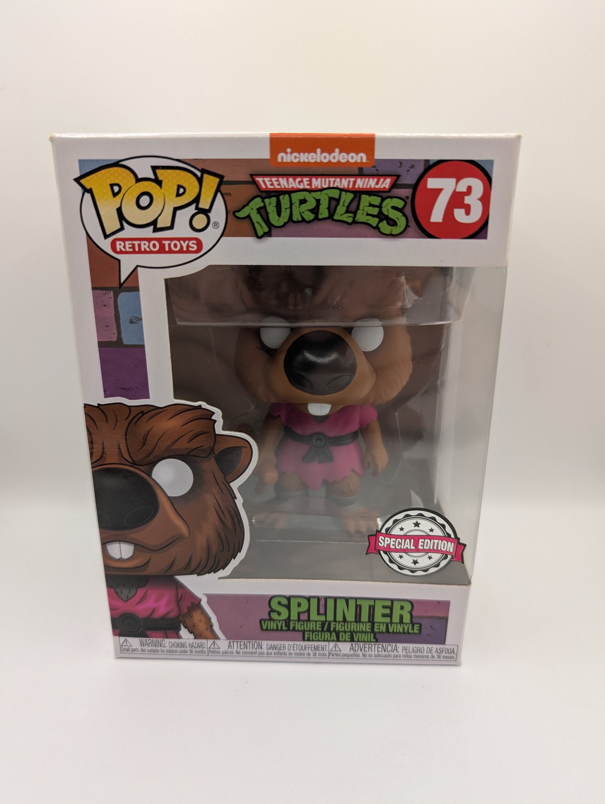 Master Splinter SE 73 TMNT Teenage Mutant Ninja Turtles Funko Pop Viny FRENLY BRICKS - Open 7 Days
