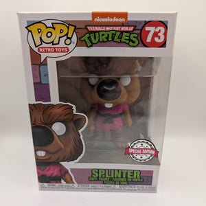 Master Splinter SE 73 TMNT Teenage Mutant Ninja Turtles Funko Pop Viny FRENLY BRICKS - Open 7 Days