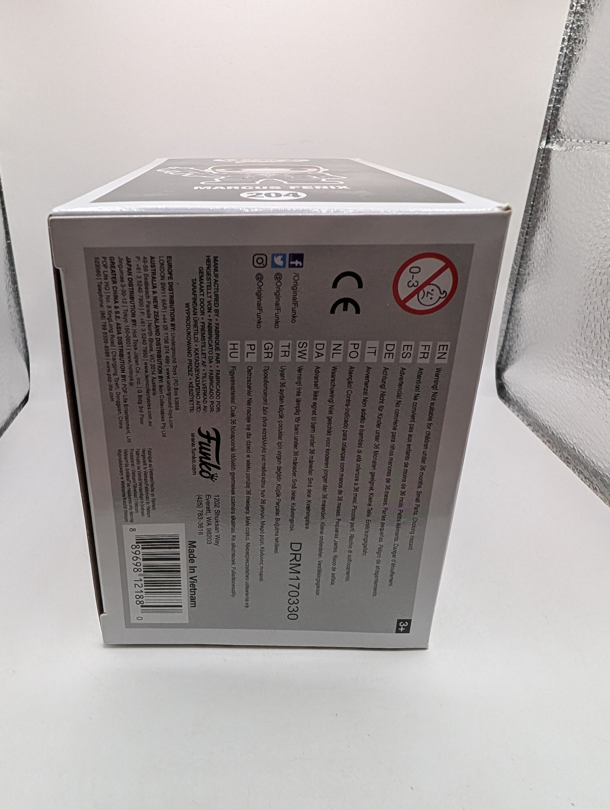 Funko POP! Marcus Fenix #204 Vinyl Figure FRENLY BRICKS - Open 7 Days