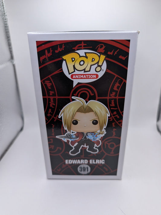 Funko POP #391 Edward Elric - Full Metal Alchemist - Vaulted FRENLY BRICKS - Open 7 Days