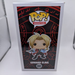 Funko POP #391 Edward Elric - Full Metal Alchemist - Vaulted FRENLY BRICKS - Open 7 Days