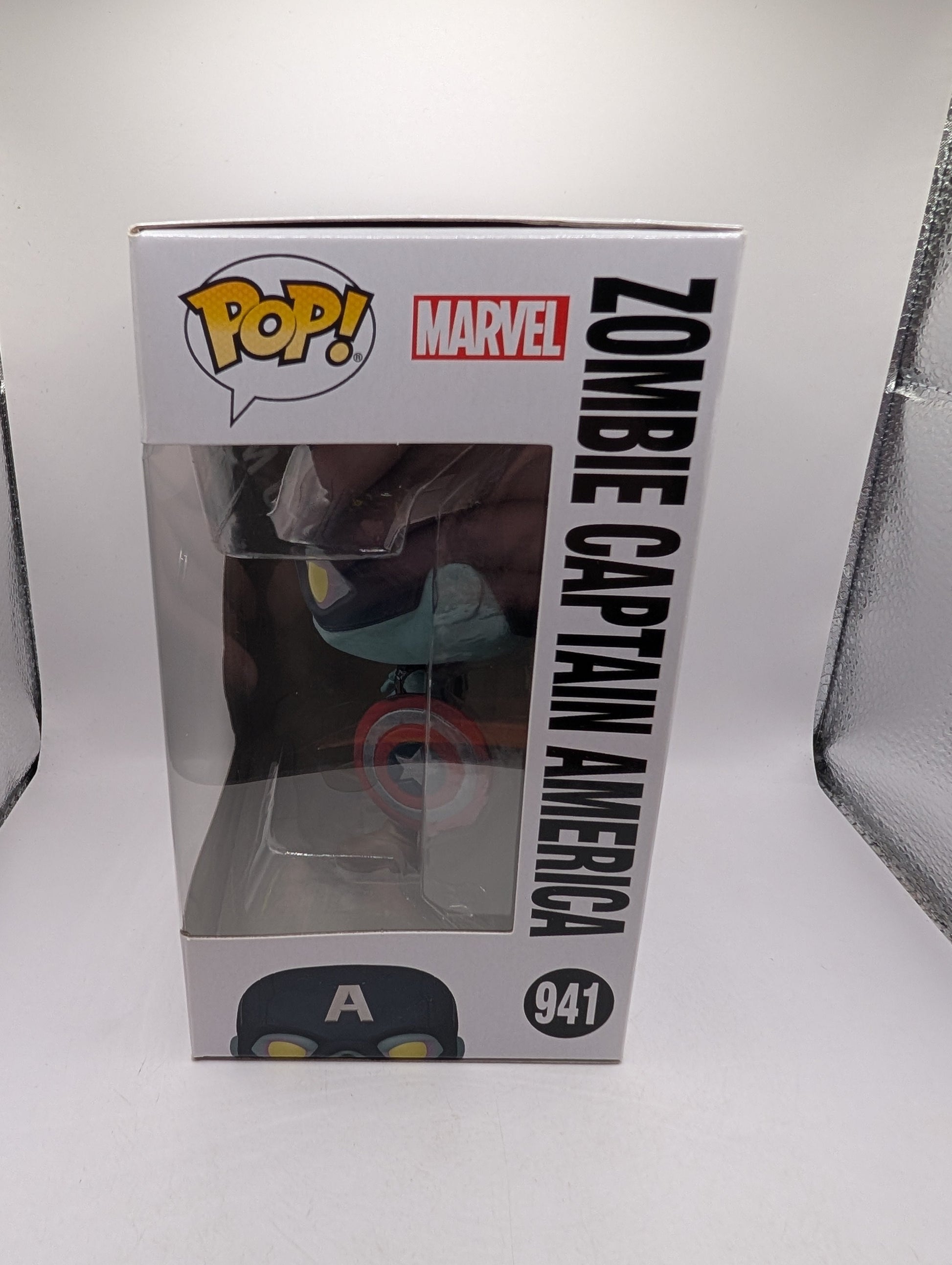 What If Zombie Captain America Pop! Vinyl Figure #941 FRENLY BRICKS - Open 7 Days