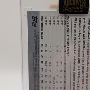 2023 Topps Archives Signature Series Zack Wheeler Auto /17 FRENLY BRICKS - Open 7 Days