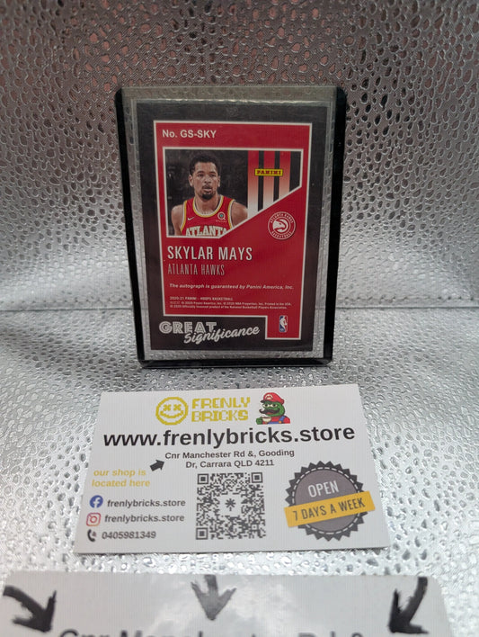 2020-21 NBA Hoops Great Significance Skylar Mays RC Auto FRENLY BRICKS - Open 7 Days
