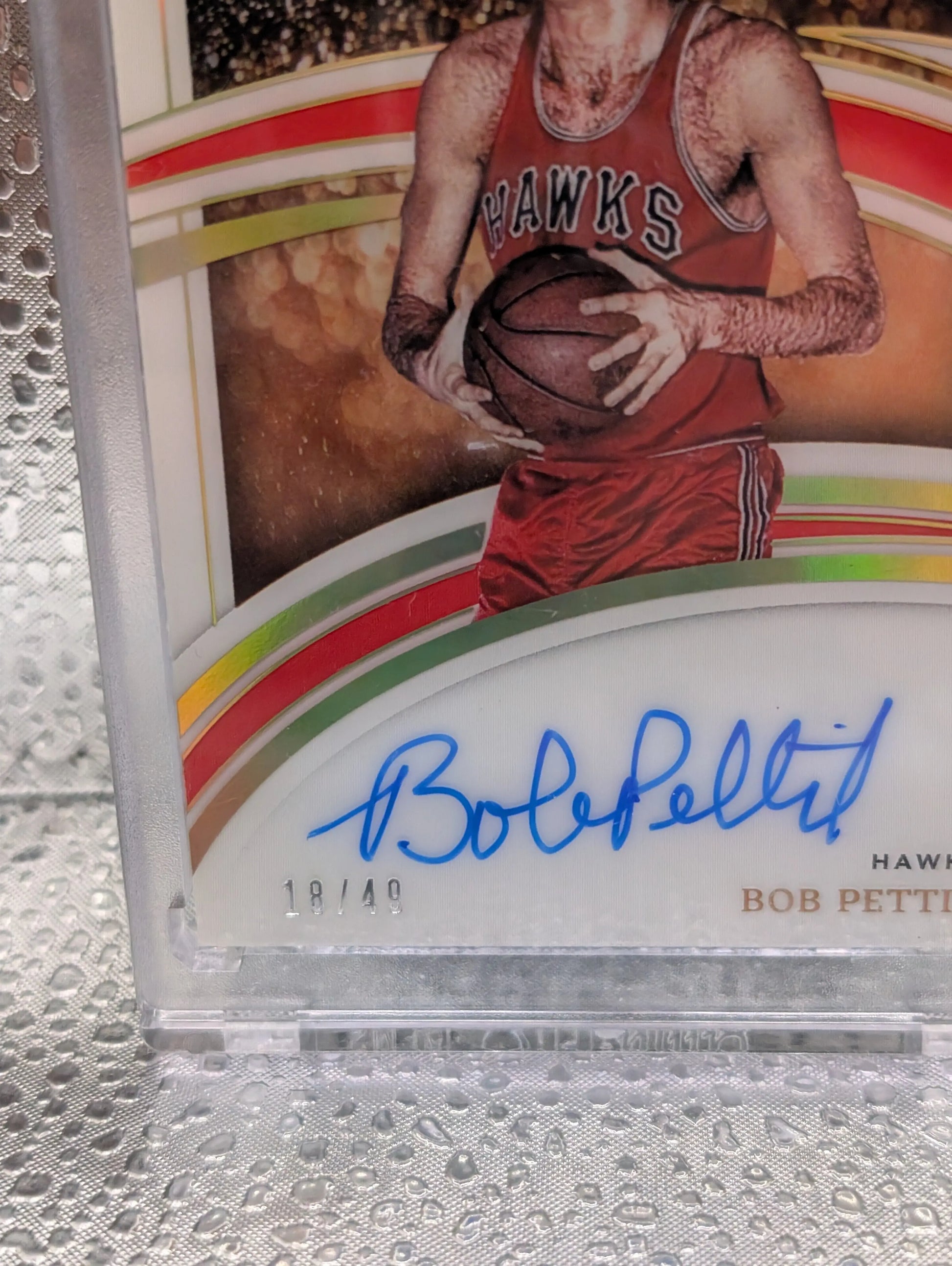 2021-22 Panini Immaculate Bob Pettit  Legends Signatures Auto /49 FRENLY BRICKS - Open 7 Days