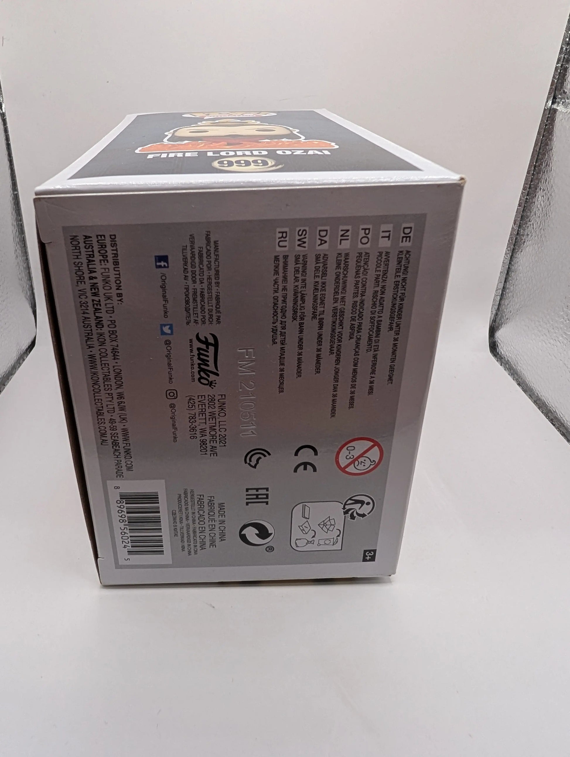 Avatar The Last Airbender Fire Lord Ozai Pop! Vinyl Figure #999 FRENLY BRICKS - Open 7 Days