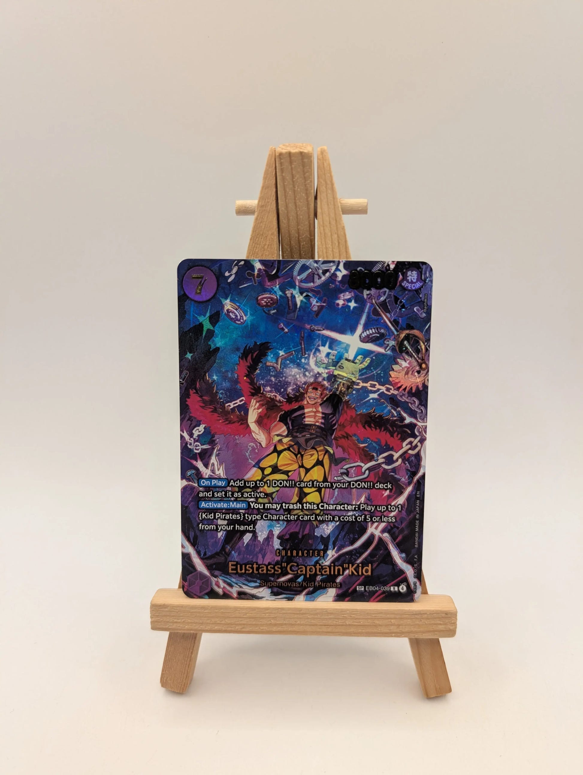 Eustass"Captain"Kid SP ENGLISH EB04-039 R NM OP14 One Piece Card Game FRENLY BRICKS - Open 7 Days image 2