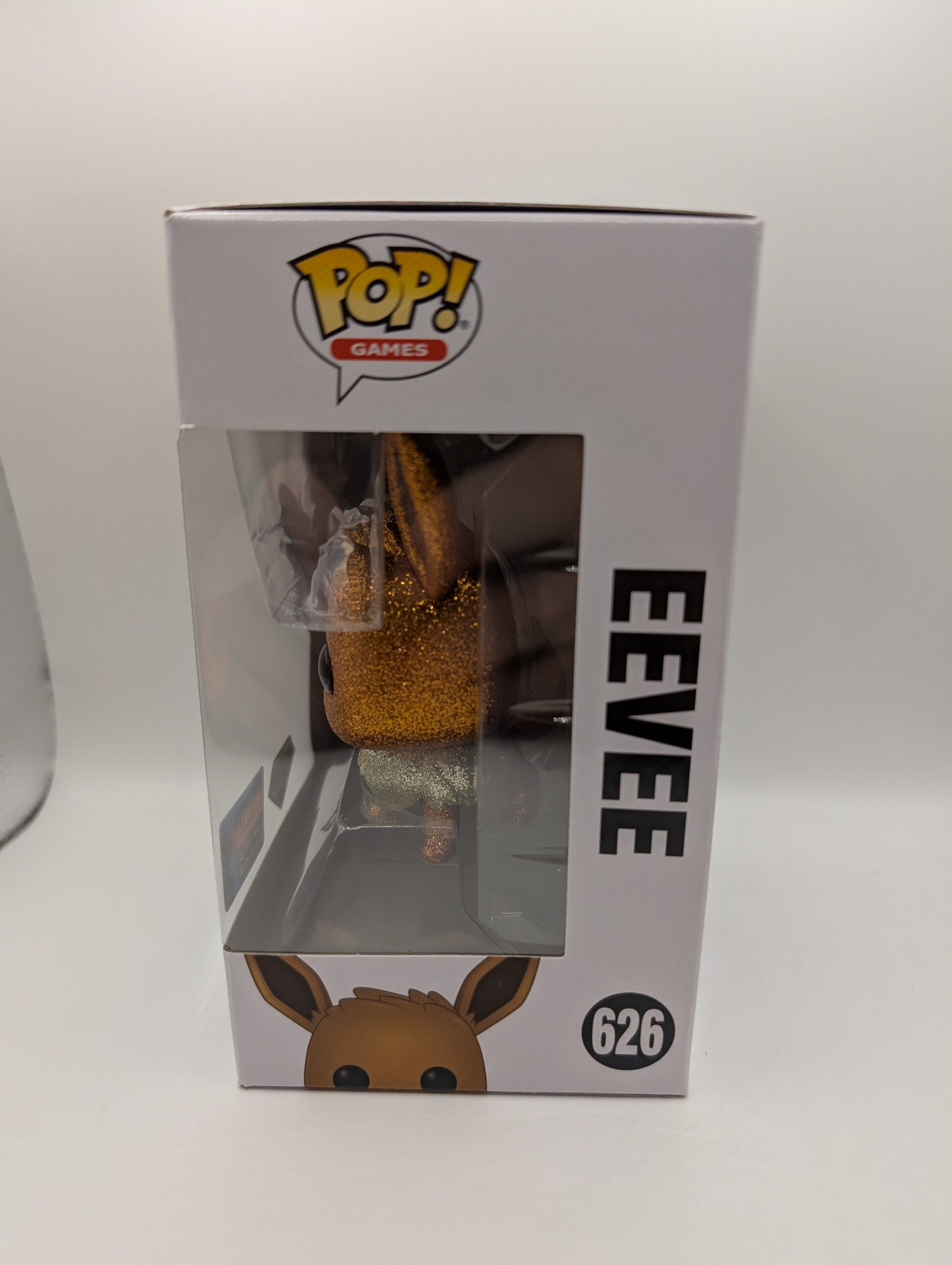 Funko POP! Vinyl Pokemon - Diamond Glitter Eevee Fall Convention 2021 #626 FRENLY BRICKS - Open 7 Days