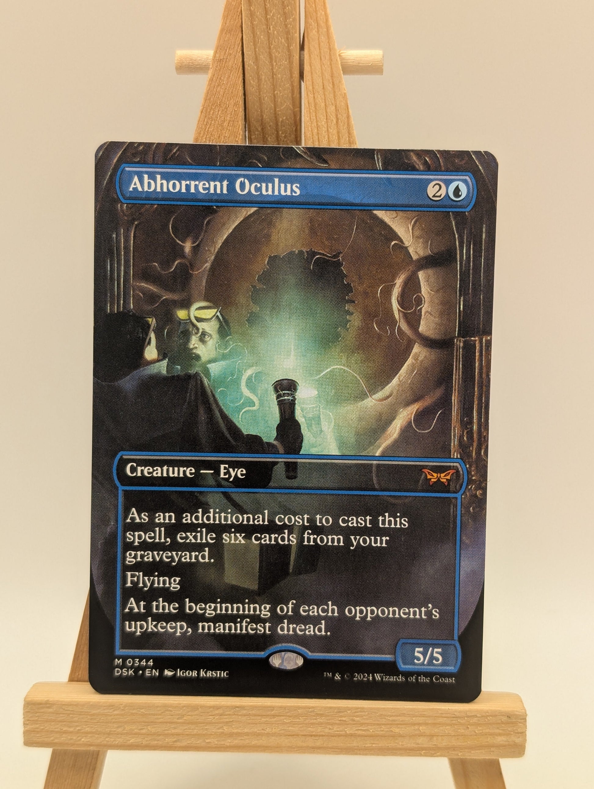 MAGIC: THE GATHERING - Abhorrent Oculus (Borderless) (DSK-344) - Duskmourn FRENLY BRICKS - Open 7 Days