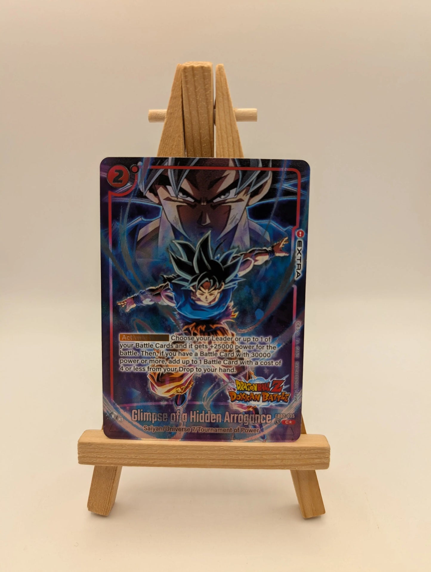 Glimpse of a Hidden Arrogance FB02-035 (FB05 Dokkan Battle Alt Art) New Adven FRENLY BRICKS - Open 7 Days