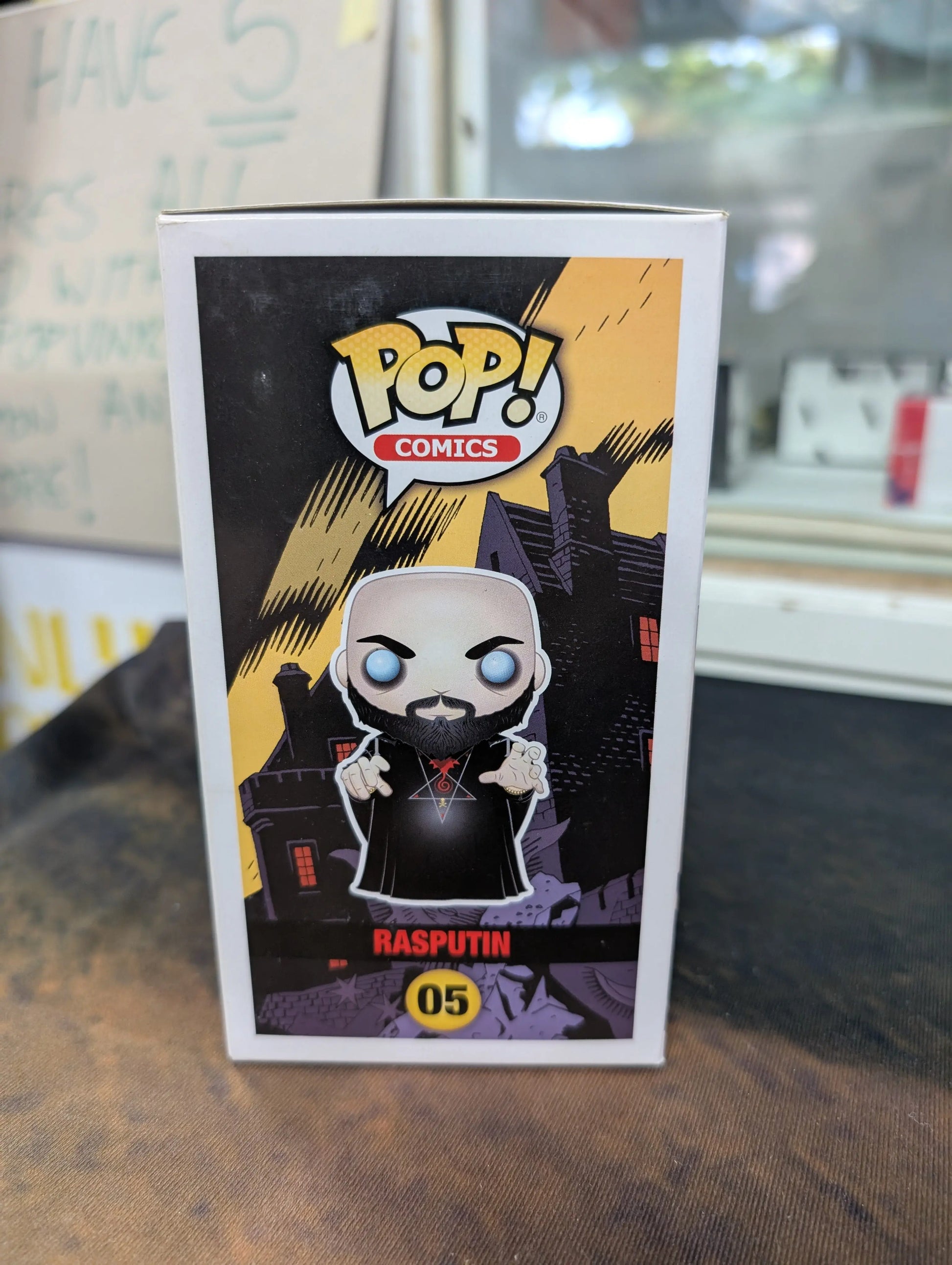 Funko POP Comics  Hellboy #05 Rasputin Vinyl Collectible Figure FRENLY BRICKS - Open 7 Days