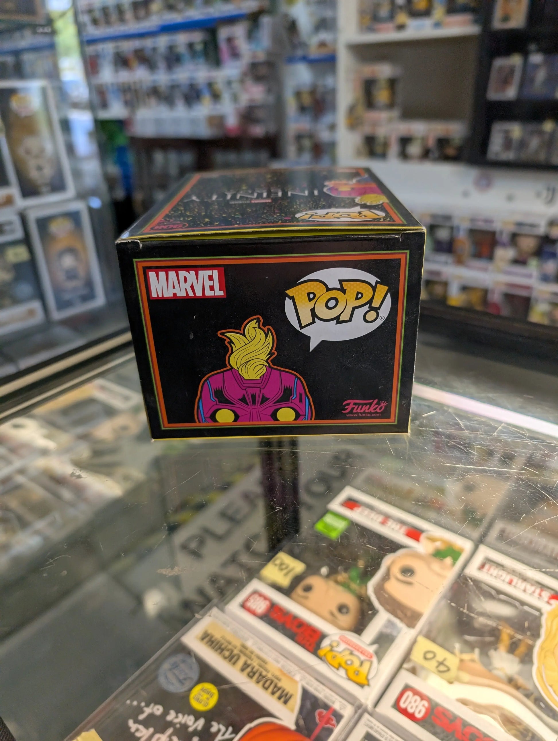 FUNKO Pop Vinyl Captain Marvel #908 FRENLY BRICKS - Open 7 Days