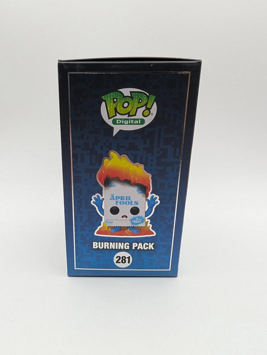 Funko Pop! Vinyl: Funko - Burning Pack (Digital Pop! Release) - Funko 1400 PCS FRENLY BRICKS - Open 7 Days