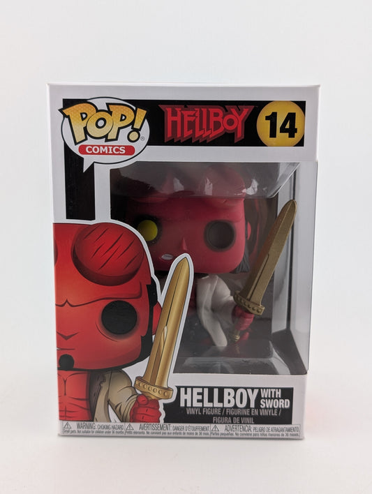 Funko POP! Comics HELLBOY -Hellboy #14 - Vinyl Collectable FRENLY BRICKS - Open 7 Days