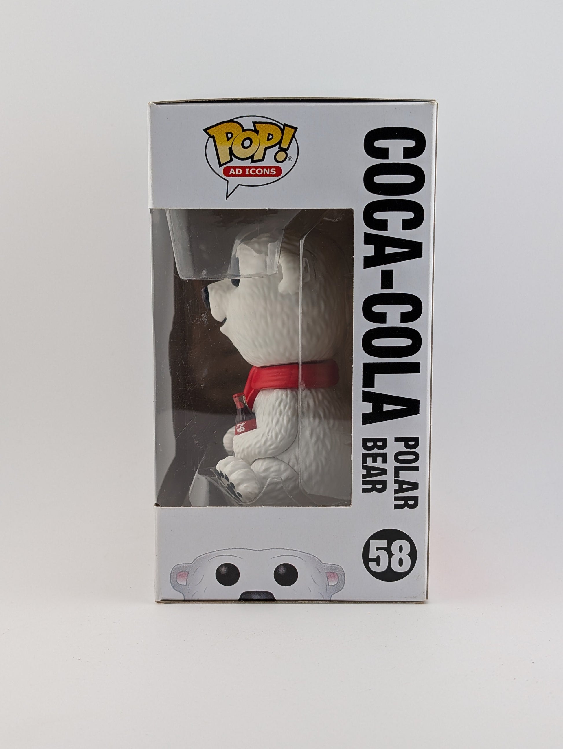 Funko POP! Ad Icons Coca-Cola #58 Coca-Cola Polar Bear Vinyl Collectable Rare FRENLY BRICKS - Open 7 Days