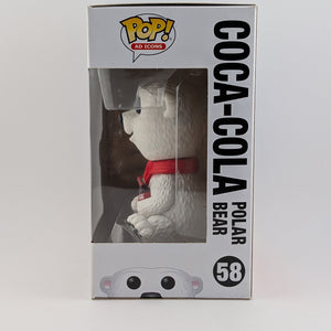 Funko POP! Ad Icons Coca-Cola #58 Coca-Cola Polar Bear Vinyl Collectable Rare FRENLY BRICKS - Open 7 Days
