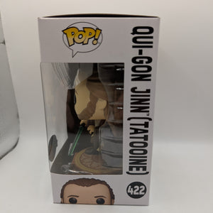 Qui-Gon Jinn Tatooine 422 STAR WARS FUNKO Pop Vinyl FRENLY BRICKS - Open 7 Days