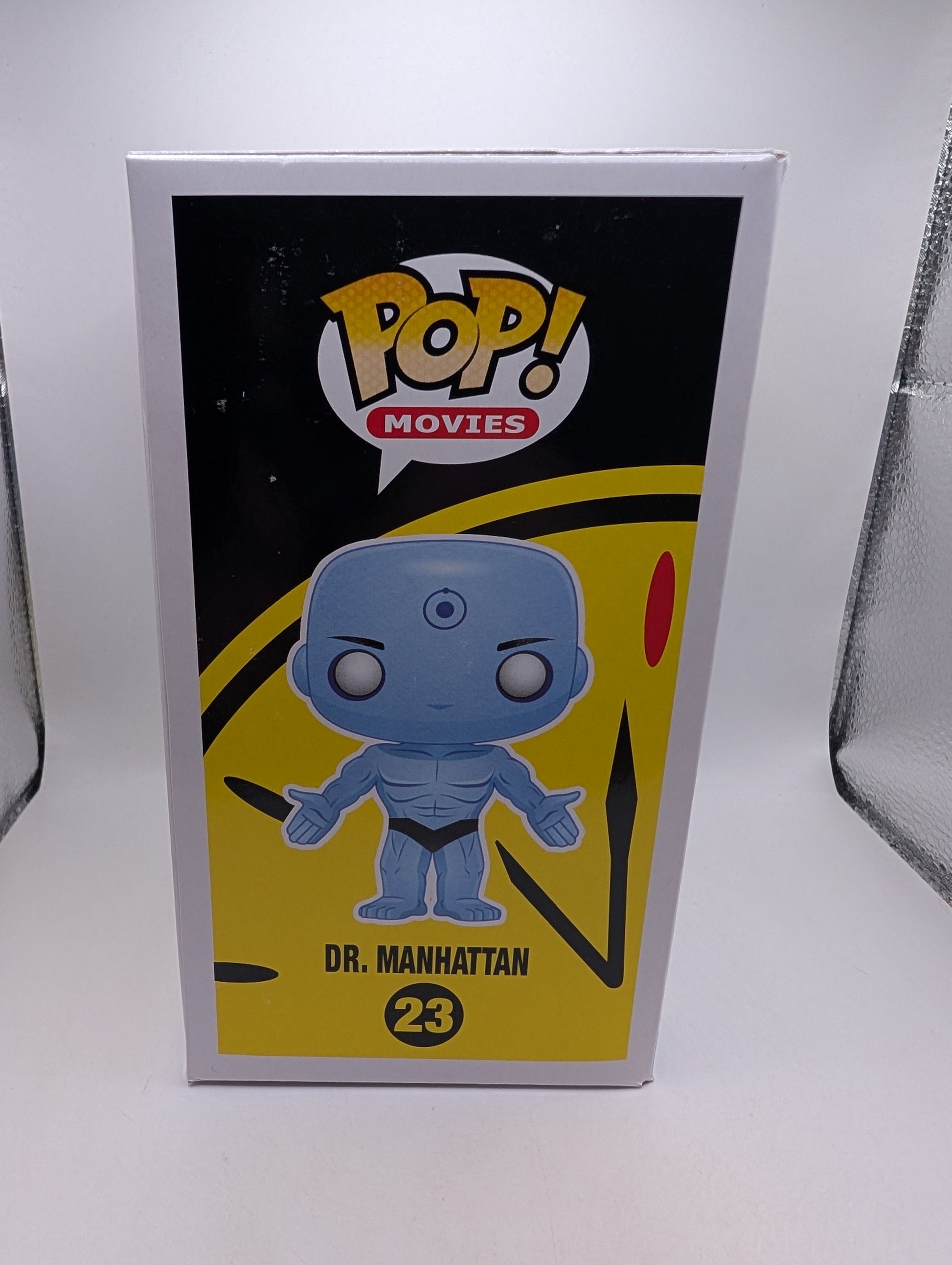 Movies Funko Pop - Dr. Manhattan #23 - Watchmen - Rare Vaulted FRENLY BRICKS - Open 7 Days