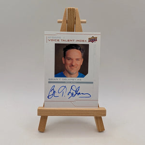 Upper Deck Halo Legacy Collection Voice Talent Index Brian T. Delaney Auto VT-BT FRENLY BRICKS - Open 7 Days