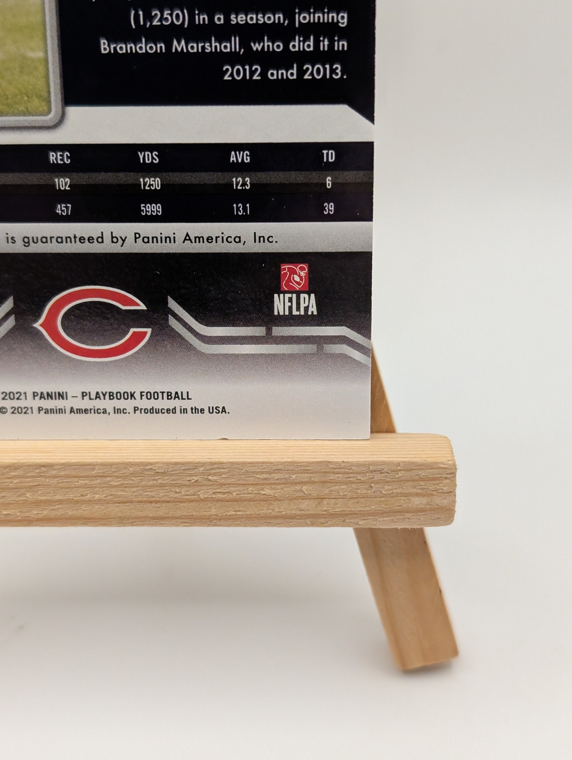 2021 Panini Playbook Allen Robinson II Green /10 Auto Short Print No. 16 Bears FRENLY BRICKS - Open 7 Days