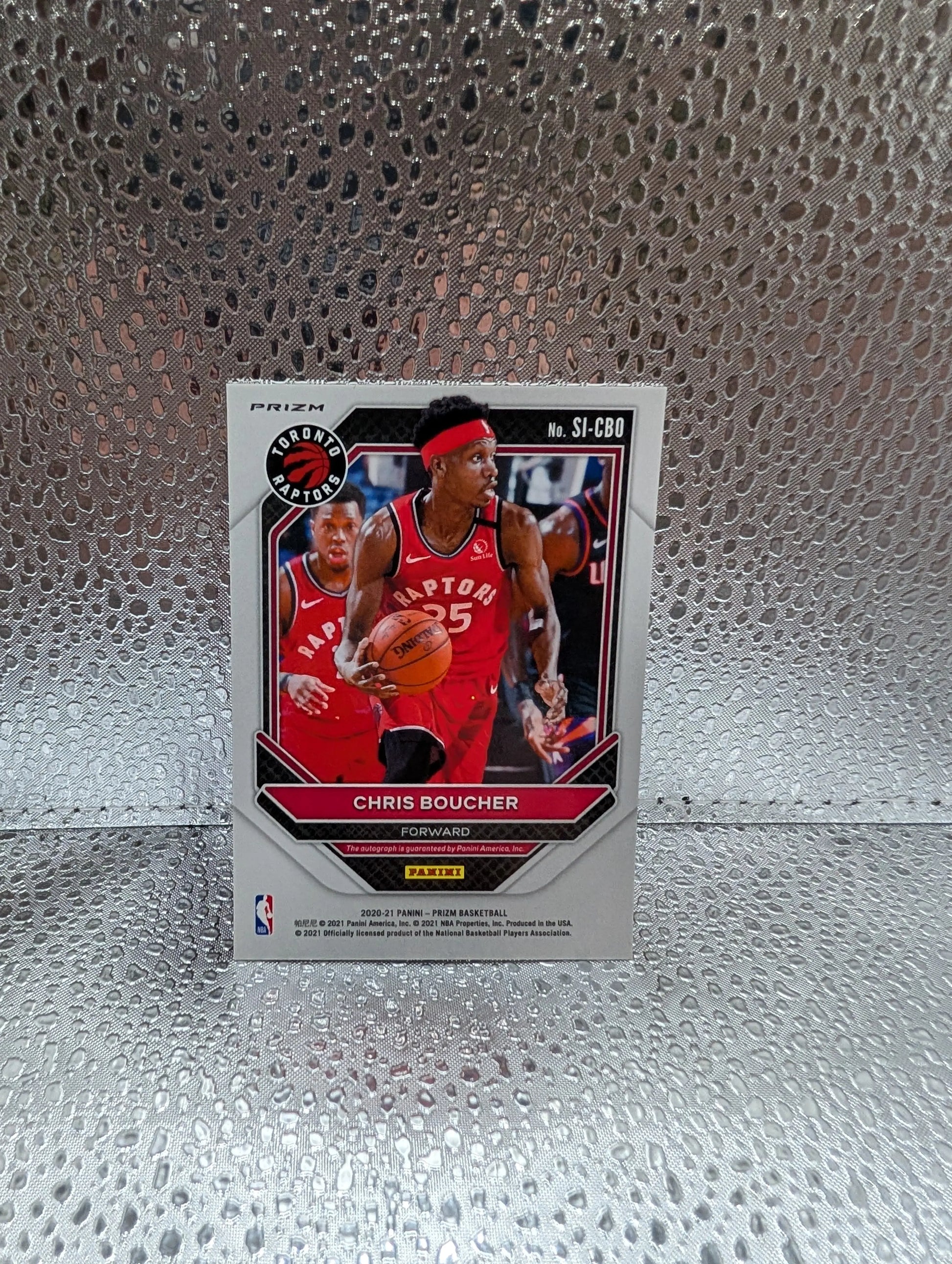 2020-21 Panini Prizm Signatures Choice Prizm Chris Boucher #SI-CBO Auto FRENLY BRICKS - Open 7 Days