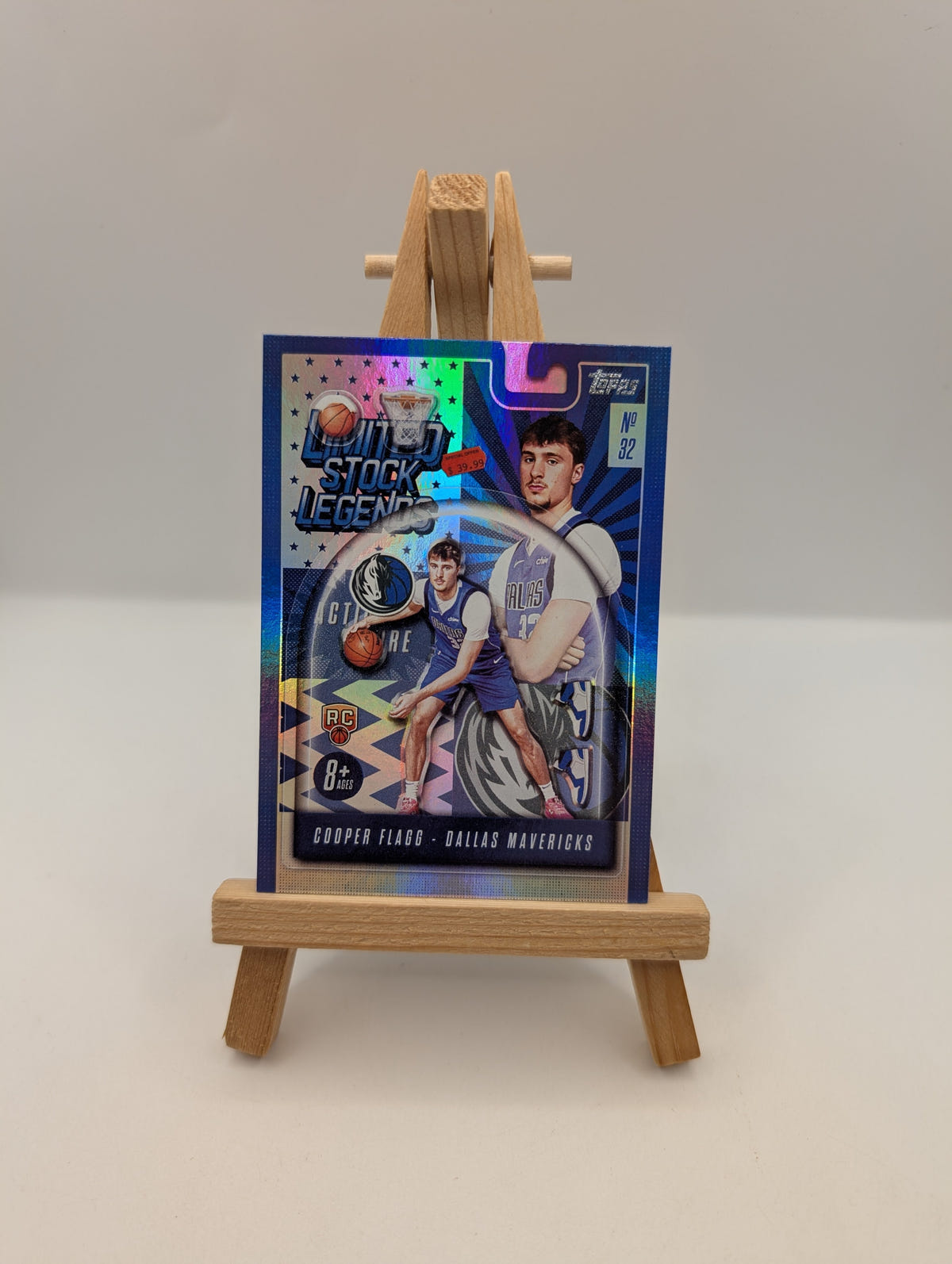 2025-26 Topps Basketball Cooper Flagg Limited Stock Legends #LST-1 RC Mavericks FRENLY BRICKS - Open 7 Days image 1