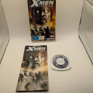 X-Men Legends II: Rise Of Apocalypse + Manual - Sony PSP - Tested & Working FRENLY BRICKS - Open 7 Days