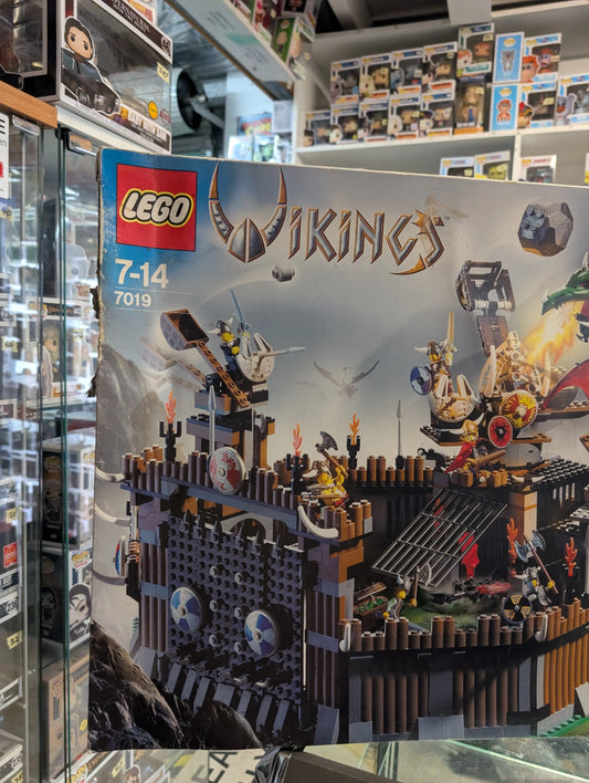 LEGO Vikings: Viking Fortress Against the Fafnir Dragon (7019) FRENLY BRICKS - Open 7 Days