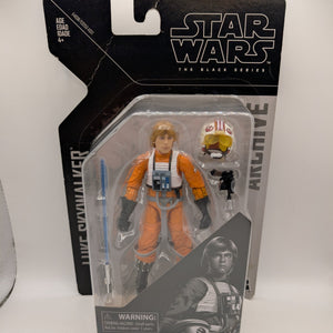 2019  Luke Skywalker X-Wing Pilot 6-inch Star Wars Black Series Archive Jedi FRENLY BRICKS - Open 7 Days