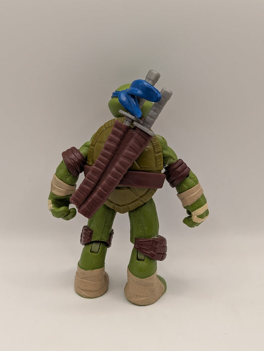 TMNT Leonardo 4.5" Figure 2012 Playmates Toys Teenage Mutant Ninja Turtles FRENLY BRICKS - Open 7 Days