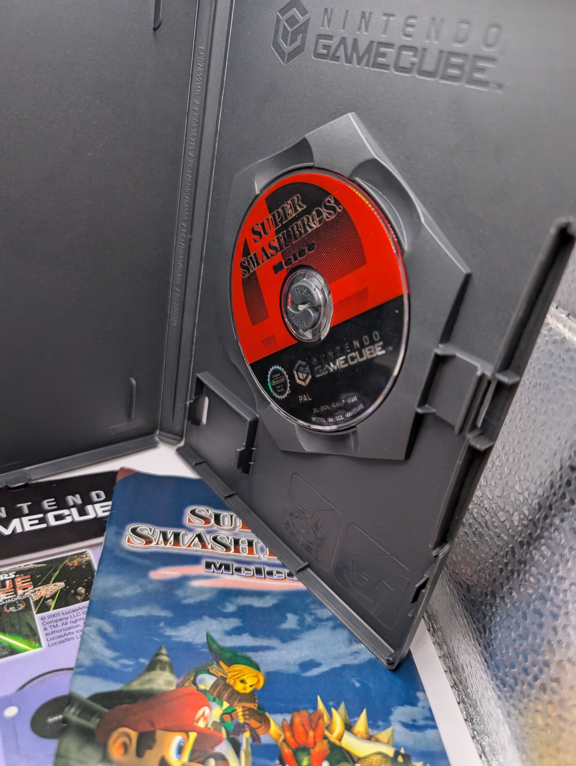 Super Smash Bros. Melee Nintendo GameCube 2001 PAL Complete With Manual *Working FRENLY BRICKS - Open 7 Days